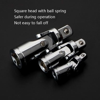 1/4 inch 360 Degree Rotating Sleeve Joint, 5 PCS 1/4 inch, 5 PCS 3/8 inch, 5 PCS 1/2 inch, 3 PCS / Set
