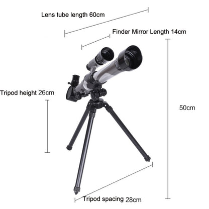 C2130 20X-40X HD Astronomical Telescope With Multi-Eyepiece