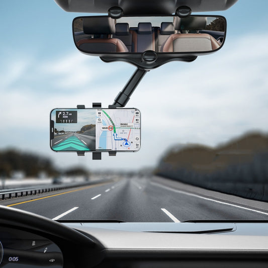 ZJ099 360 Degree Rotating Car Rearview Mirror Phone Holder, ZJ099