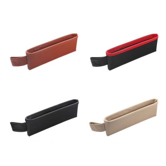 Car Seat Clamp Storage Box, Seat Clamp Black, Black Red Side, Seat Clamp Brown, Seat Clamp Beige