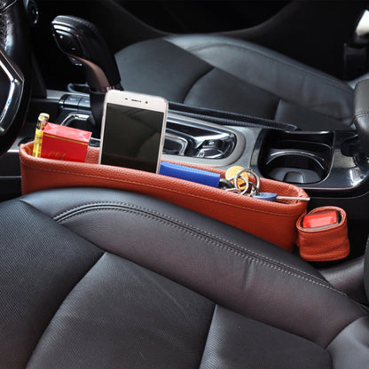 Car Seat Clamp Storage Box, Seat Clamp Black, Black Red Side, Seat Clamp Brown, Seat Clamp Beige