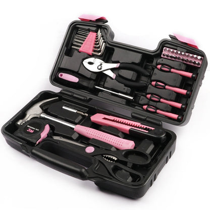 10127 39 In 1 Lady Tool Set Household Hardware Tools, 39 In 1 Lady Tool Set