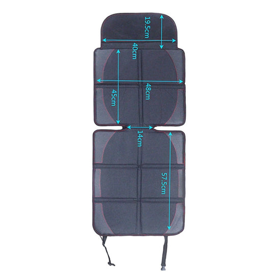 Car Child Safety Seat Anti-Slip Pad, Black, Anti Scratch Mat 2