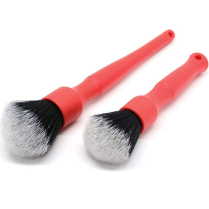 Car Air Conditioner Outlet Brush Interior Cleaning Soft Brush, Small+Large Black, Small+Large Blue, Small+Large Red