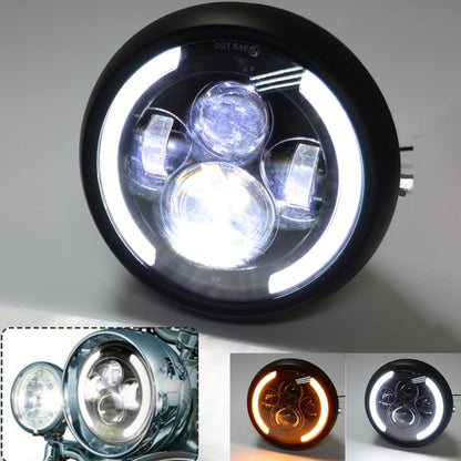 7.5 Inch Motorcycle Modified Headlights, With Brackets, Without Bracket