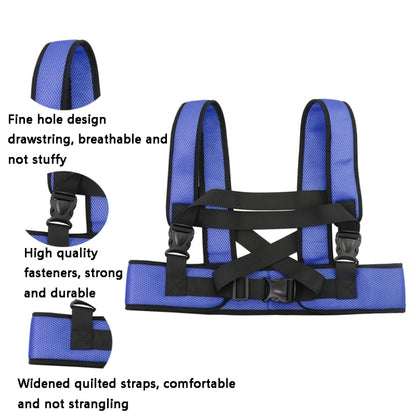 LYAQD-3 Postoperative Anti-Fall Wheelchair Adjustable Seat Belt, Blue, Colorful