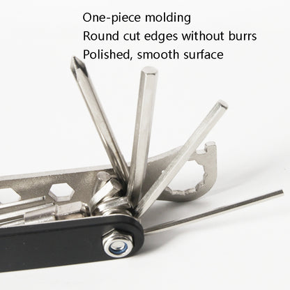 Bicycle 12 In 1 Portable Repair Tool