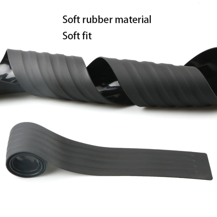 Car Tail Box Threshold Anti-Collision Strip, Black 8x90cm, Red 8x90cm, Blue 8x90cm, Black Red 8x90cm, Black 9x104cm