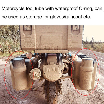 Universal Motorcycle Tool Tube Retrofit Parts, Wide:, 84mm, 125mm