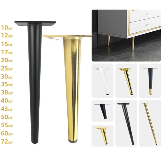 LH-ZT-0001 Cone Round Tube Furniture Support Legs, Style:, Oblique Cone Height 25cm, Oblique Cone Height 30cm, Oblique Cone Height 35cm, Oblique Cone Height 38cm, Oblique Cone Height 40cm, Oblique Cone Height 43cm, Oblique Cone Height 45cm�������������...