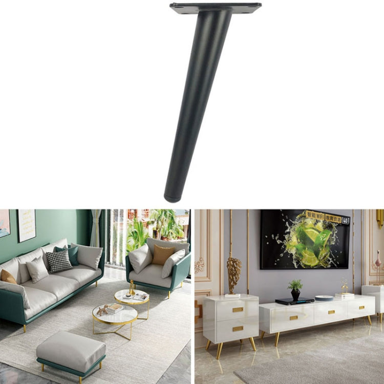 LH-ZT-0001 Cone Round Tube Furniture Support Legs, Style:, Oblique Cone Height 25cm, Oblique Cone Height 30cm, Oblique Cone Height 35cm, Oblique Cone Height 38cm, Oblique Cone Height 40cm, Oblique Cone Height 43cm, Oblique Cone Height 45cm�������������...