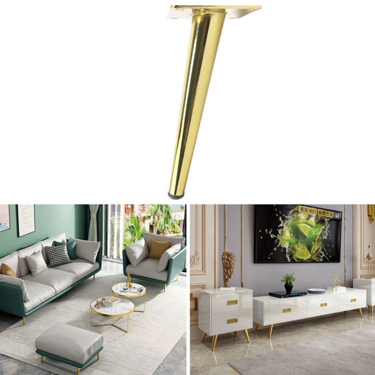 LH-ZT-0001 Cone Round Tube Furniture Support Legs, Style:, Oblique Cone Height 25cm, Oblique Cone Height 30cm, Oblique Cone Height 35cm, Oblique Cone Height 38cm, Oblique Cone Height 40cm, Oblique Cone Height 43cm, Oblique Cone Height 45cm�������������...