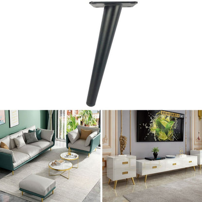 LH-ZT-0001 Cone Round Tube Furniture Support Legs, Style:, Oblique Cone Height 25cm, Oblique Cone Height 30cm, Oblique Cone Height 35cm, Oblique Cone Height 38cm, Oblique Cone Height 40cm, Oblique Cone Height 43cm, Oblique Cone Height 45cm�������������...