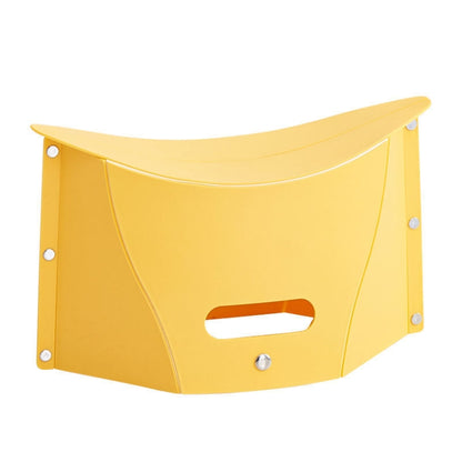 Outdoor Travel Lightweight Folding Plastic Stool, Blue, Red, Yellow, Light Green