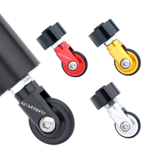 LP LitePro Folding Bike Seat Post Easy Wheel