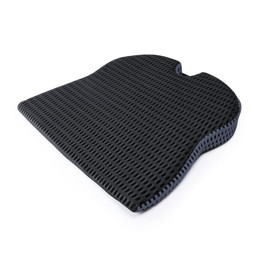 QFC040 U-shaped TThickened Memory Foam Car Seat Cushion, Black, Grey