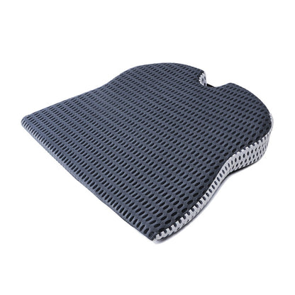 QFC040 U-shaped TThickened Memory Foam Car Seat Cushion, Black, Grey