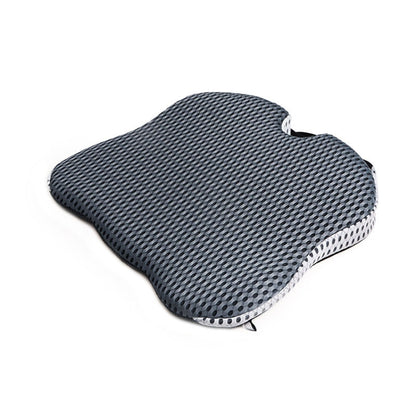 Thickened Breathable Memory Foam Car Seat Cushion, QFC047 Black, QFC047 Gray