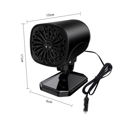 12V Portable Car Heater Defroster, Black, White