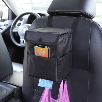 SN720 Car Multifunctional Trash Can Hanging Foldable Storage Bag, Style:, Trash Can, Towel Trash Can