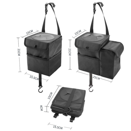 SN720 Car Multifunctional Trash Can Hanging Foldable Storage Bag, Style:, Trash Can, Towel Trash Can