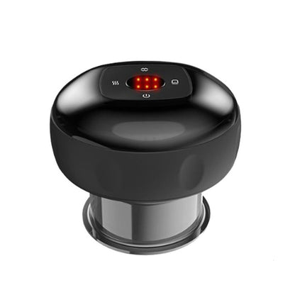 جهاز تدليك الحجامة الكهربائي، قابس USB بست سرعات، أزرق، أسود، نبيذ أحمر، شحن بست سرعات