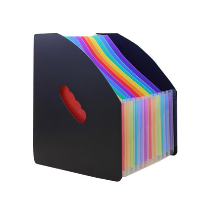 Standing Organ Clip Student Test Paper Storage Clip, Black Surface (Rainbow Inner Page), White Surface (Rainbow Inner Page), Blue Surface(White Inner Page), Red Surface (White Inner Page), Yellow Surface (White Inner Page)������������������������������...