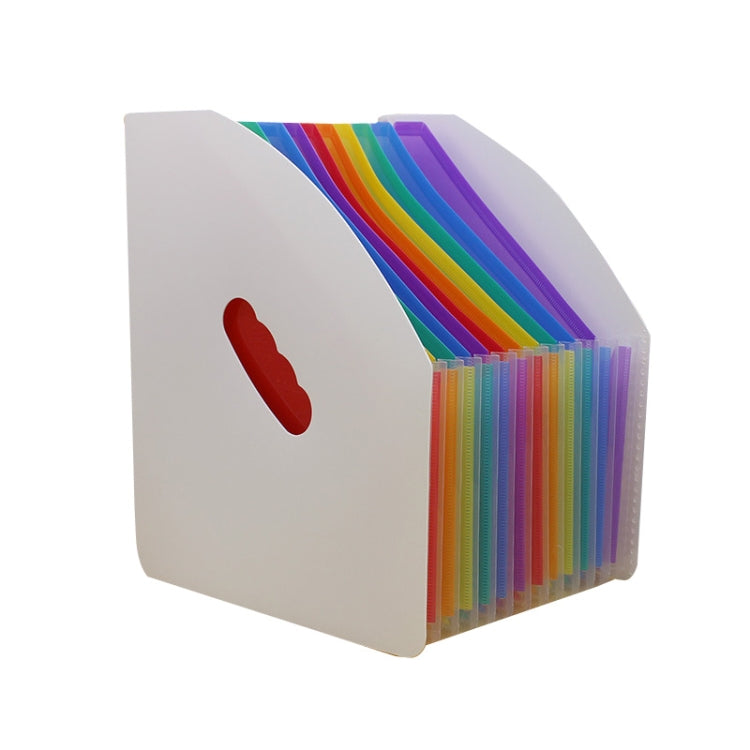 Standing Organ Clip Student Test Paper Storage Clip, Black Surface (Rainbow Inner Page), White Surface (Rainbow Inner Page), Blue Surface(White Inner Page), Red Surface (White Inner Page), Yellow Surface (White Inner Page)������������������������������...