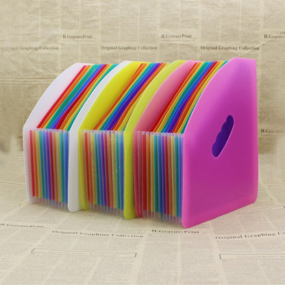 Standing Organ Clip Student Test Paper Storage Clip, Black Surface (Rainbow Inner Page), White Surface (Rainbow Inner Page), Blue Surface(White Inner Page), Red Surface (White Inner Page), Yellow Surface (White Inner Page)������������������������������...
