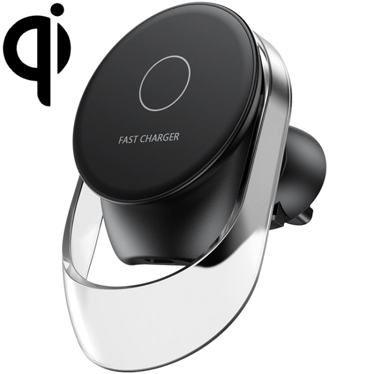 F9189 15W MagSafe Magnetic Car Lighting Wireless Charger