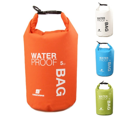 LUCKSTONE 5L Outdoor Scratch-Resistant Swimming Waterproof Bag