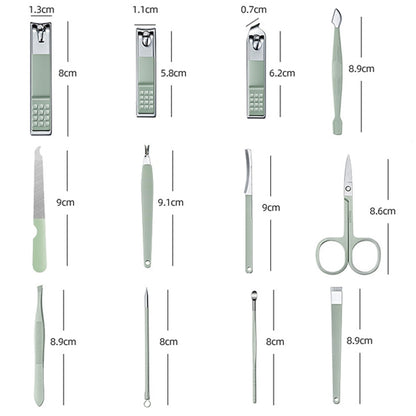 Convenience Tools Cutting Nails, 12 in 1 Green, 12 in 1 Purple, 12 in 1 Blue, 16 in 1 Green, 16 in 1 Purple