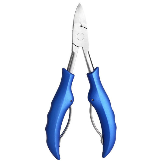 Stainless Steel Nail Clippers Olecranon Dead Skin Pliers Set, Blue ABS Handle, Black ABS Handle, Red ABS Handle, Pink ABS Handle