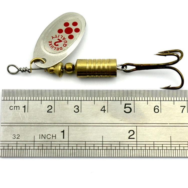 10 PCS HENGJIA  SP054 6.7cm / 7g Fresh Water Sequins Road Bait