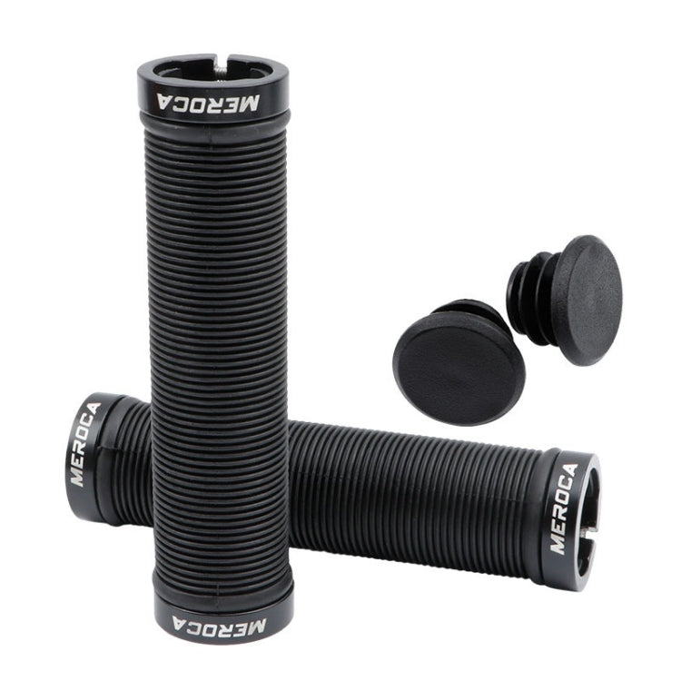 MEROCA Mountain Bike Anti-slip Shock Absorber Riding Grip Cover, Style: