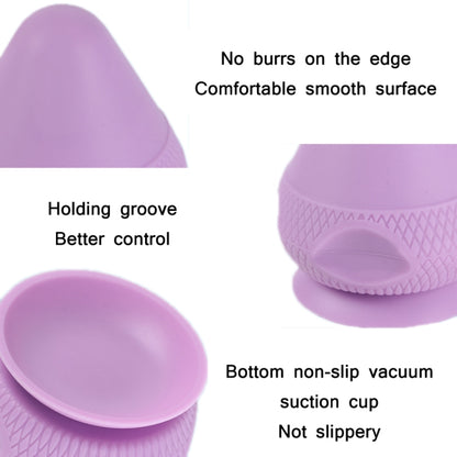 Suction Cup Type Silicone Muscle Membrane Muscle Massage Ball, 1 Grey, 2 Blue, 2 Pink, 2 Purple
