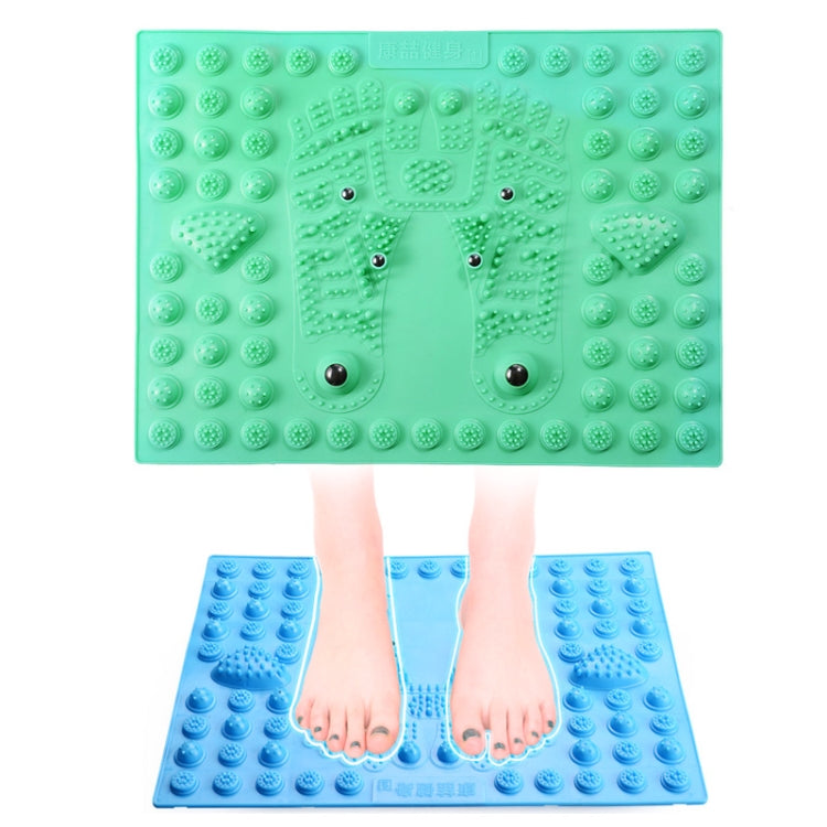 Fitness Toe Pressing Board Foot Magnetic Therapy Massage Pad, Blue, Green, Yellow, Red