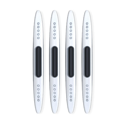 4 PCS Car Door Anti-Static Silicone Airbag Anti-Collision Strip
