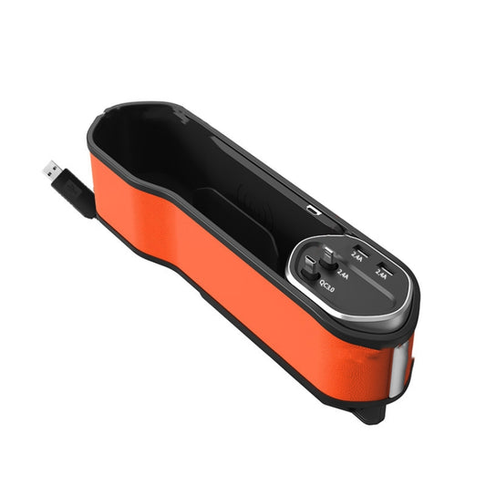 Multifunctional Car Seat Slot Storage Box, Style:, USB With Wireless Charge Type, USB Without Wireless Charge Type, Storage Type