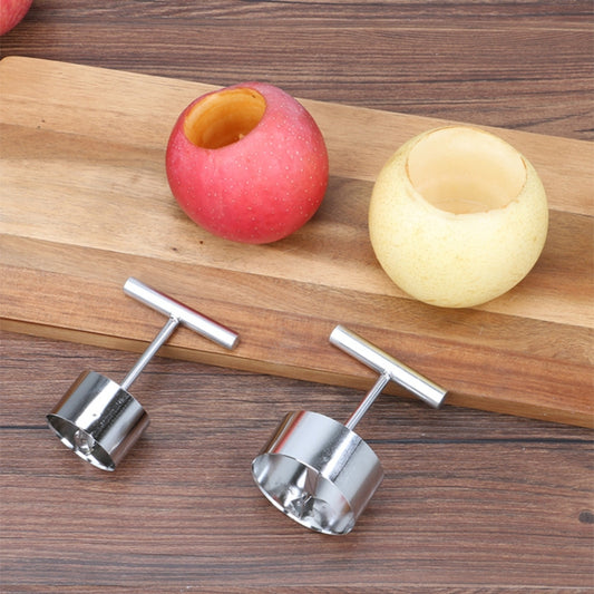304 Stainless Steel Fruit Core Puller Core Digger, Small, Large