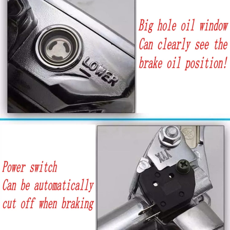 Chrome Motorcycle Brake For Honda CB400F/CB400SF /CB400 /CB500 /CBF500 /CBF600 /NC70, Left, Right