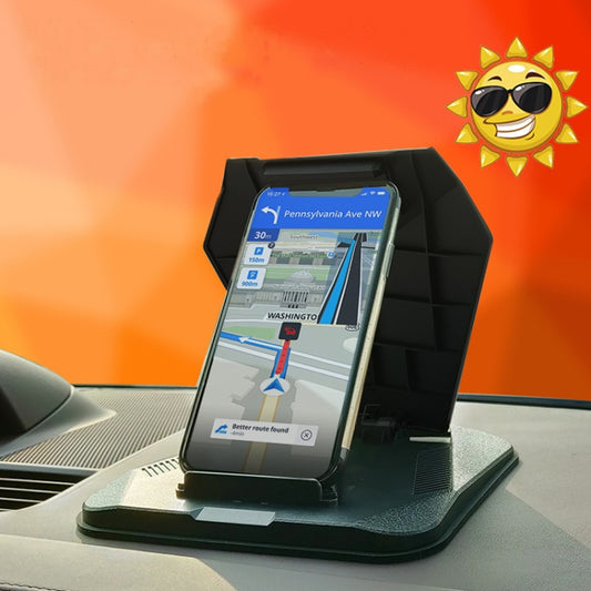 Car Sunshade Anti-Reflective Phone Tablet Holder Compatible with Folding Screen Phones, DP-PHS586