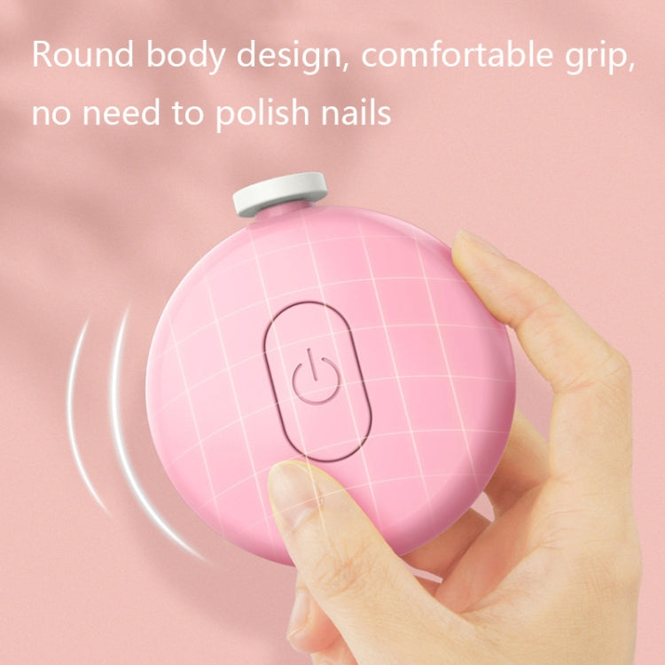 XFX-022 Anti-pinch Hand Baby Electric Nail Polisher, Naughty Yellow, Elegant Pink, Fashion Blue