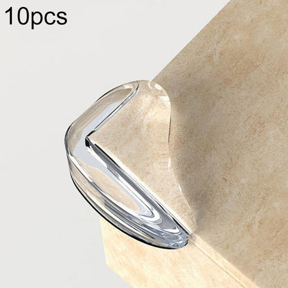 10PCS Children Anti-bump Water Drop Transparent Anti-collision Corner, Anti-collision Corner