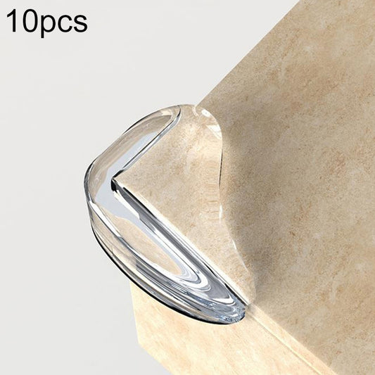 10PCS Children Anti-bump Water Drop Transparent Anti-collision Corner, Anti-collision Corner