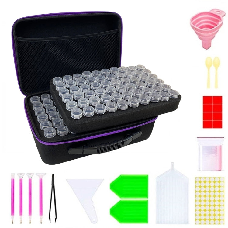 Multifunctional Portable Diamond Painting Tool Set Storage Bag, Style:, 30 Grid (Purple), 30 Grid (Blue), 30 Grid (Green), 30 Grid (Orange), 30 Grid (Black), 30 Grid (Red), 30 Grid (Pink), 60 Grid (Blue), 60 Grid (Green), 60 Grid (Orange), 60 Grid (Bla...