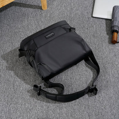 WEIXIER D231 Waterproof Shockproof Oxford Messenger Bag Men Shoulder Bag, Black, Grey