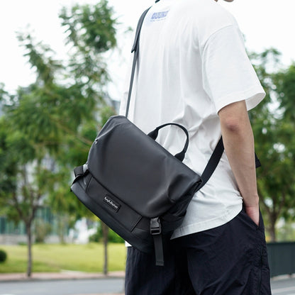 WEIXIER D231 Waterproof Shockproof Oxford Messenger Bag Men Shoulder Bag, Black, Grey