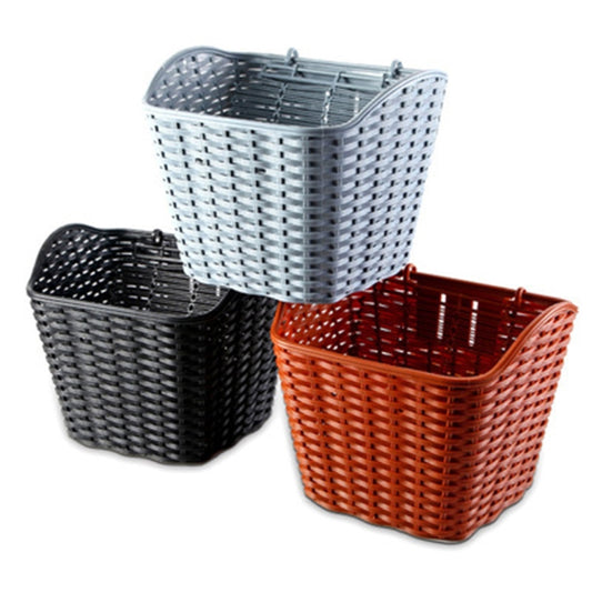 Bicycle Waterproof Basket with Cover Front Handlebar Bike Basket