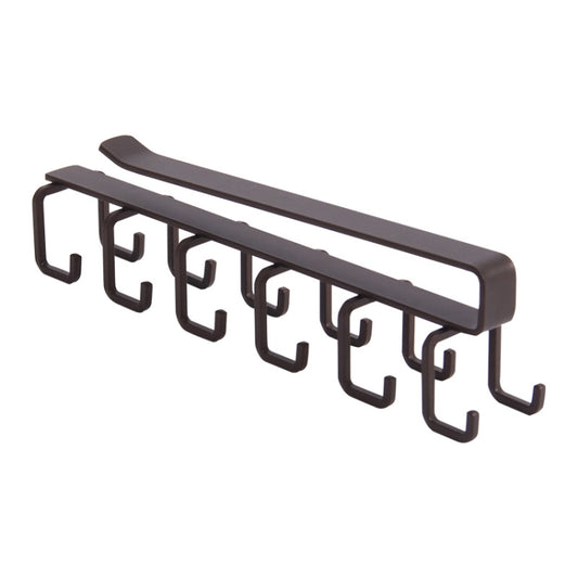 Hole-free Hanging Cup Holder Clip-type Double-row  Hook Frame, Clip-type Hook Frame